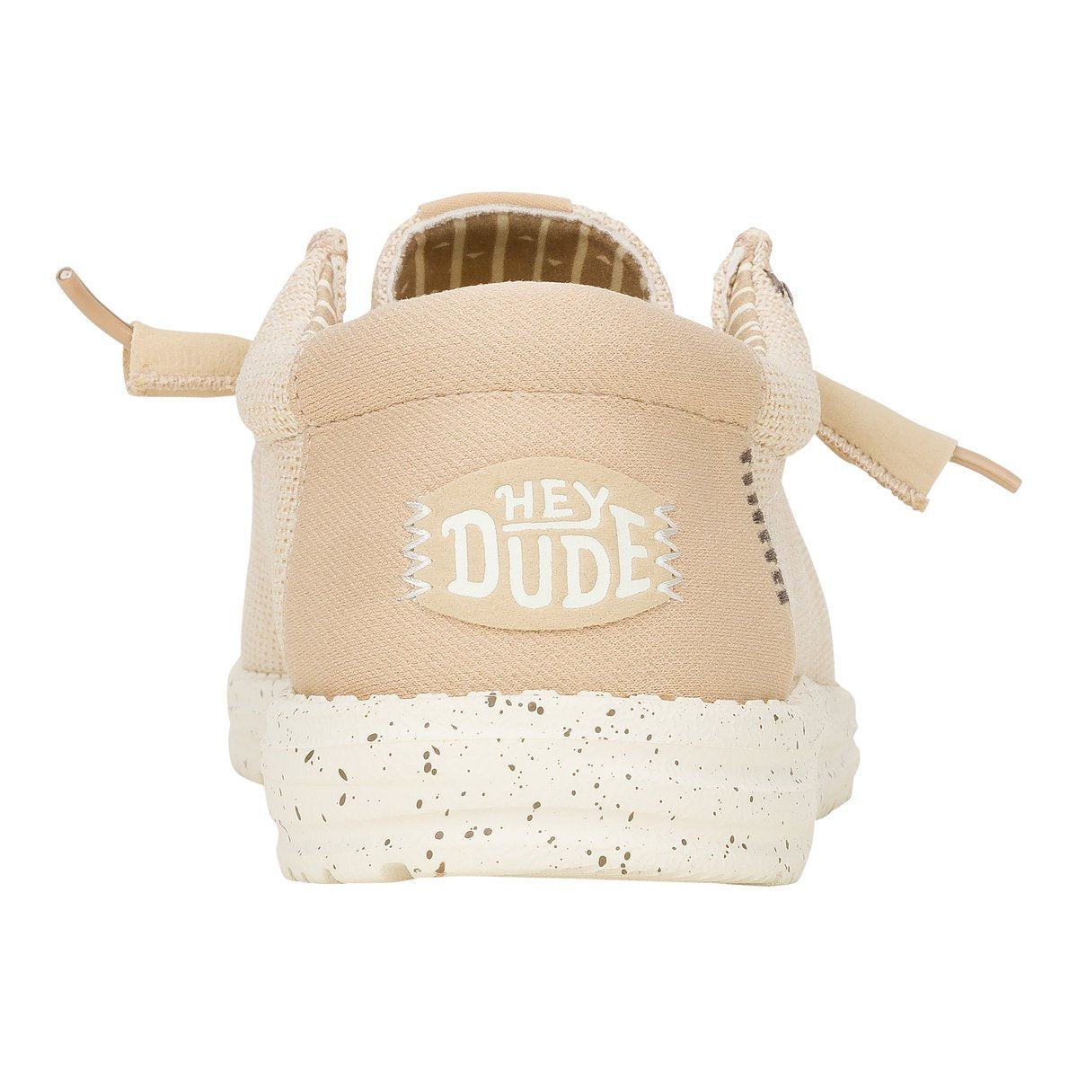 Mocassino "Wally Stretch Sox" Beige in Mesh Elasticizzato 