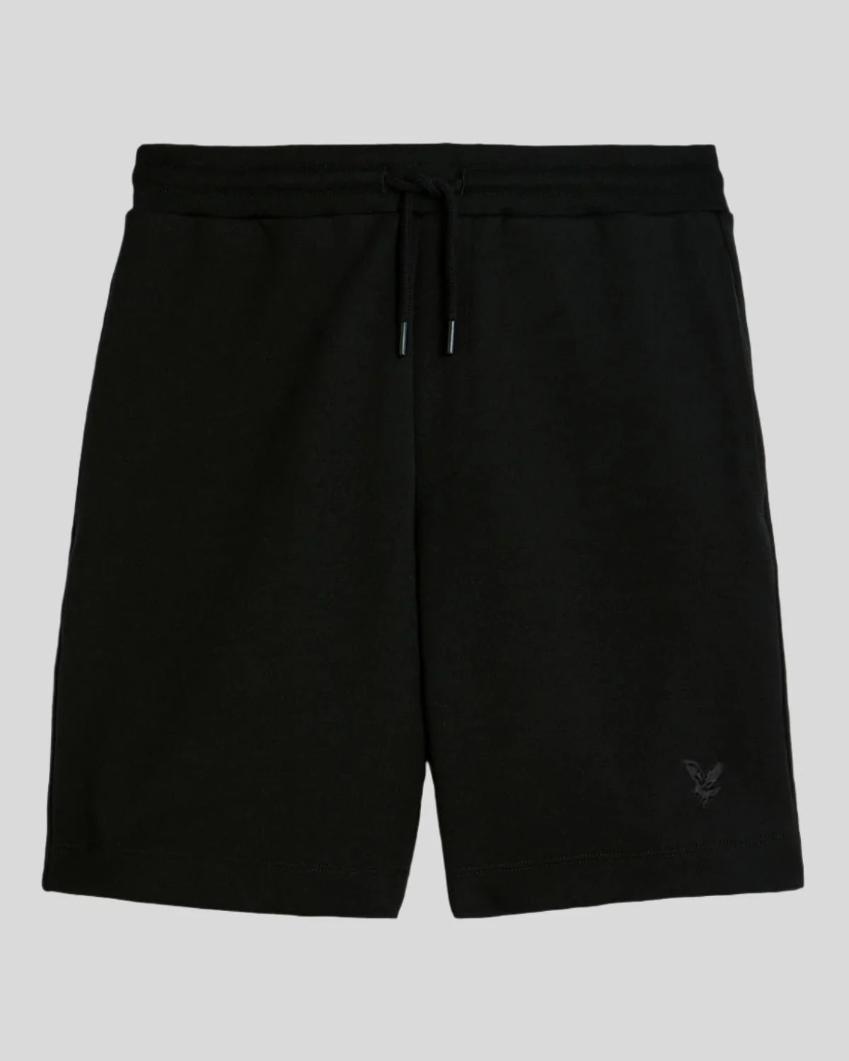 Shorts "Blend Sweat" Neri in Cotone con Ricamo Ton sur Ton 