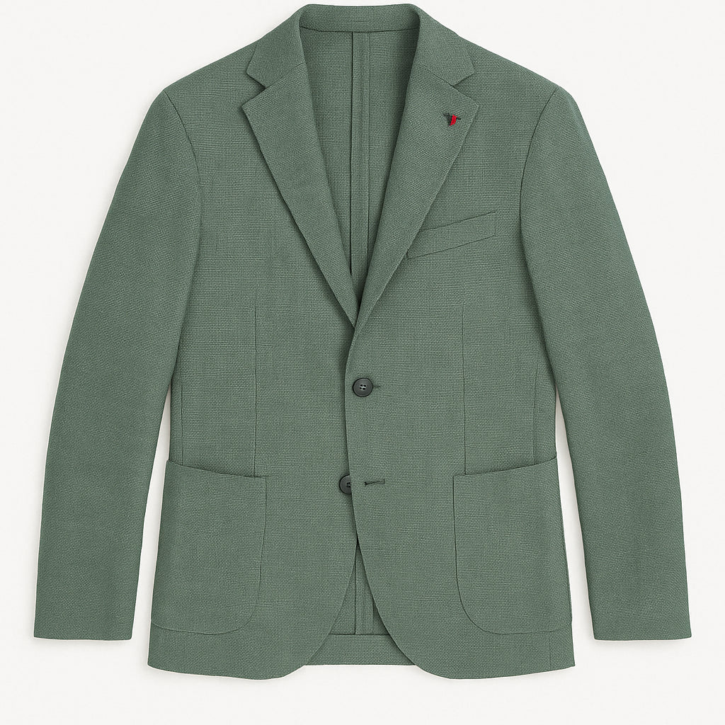 Giacca "Baltrum" verde miliyare da Uomo<BR/> 