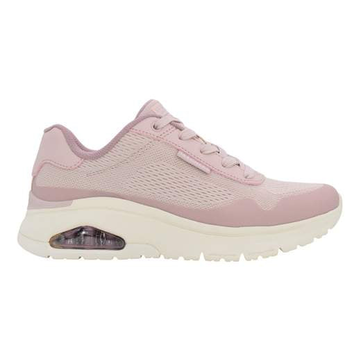 Sneakers Donna Mauve con Dettagli Rosa e Suola con Cuscinetto Air 
