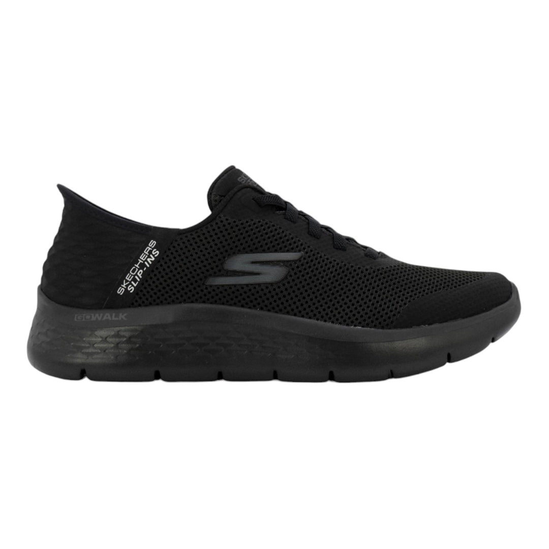 Sneakers "GOwalk Flex" Nero Total Black con Slip-Ins 