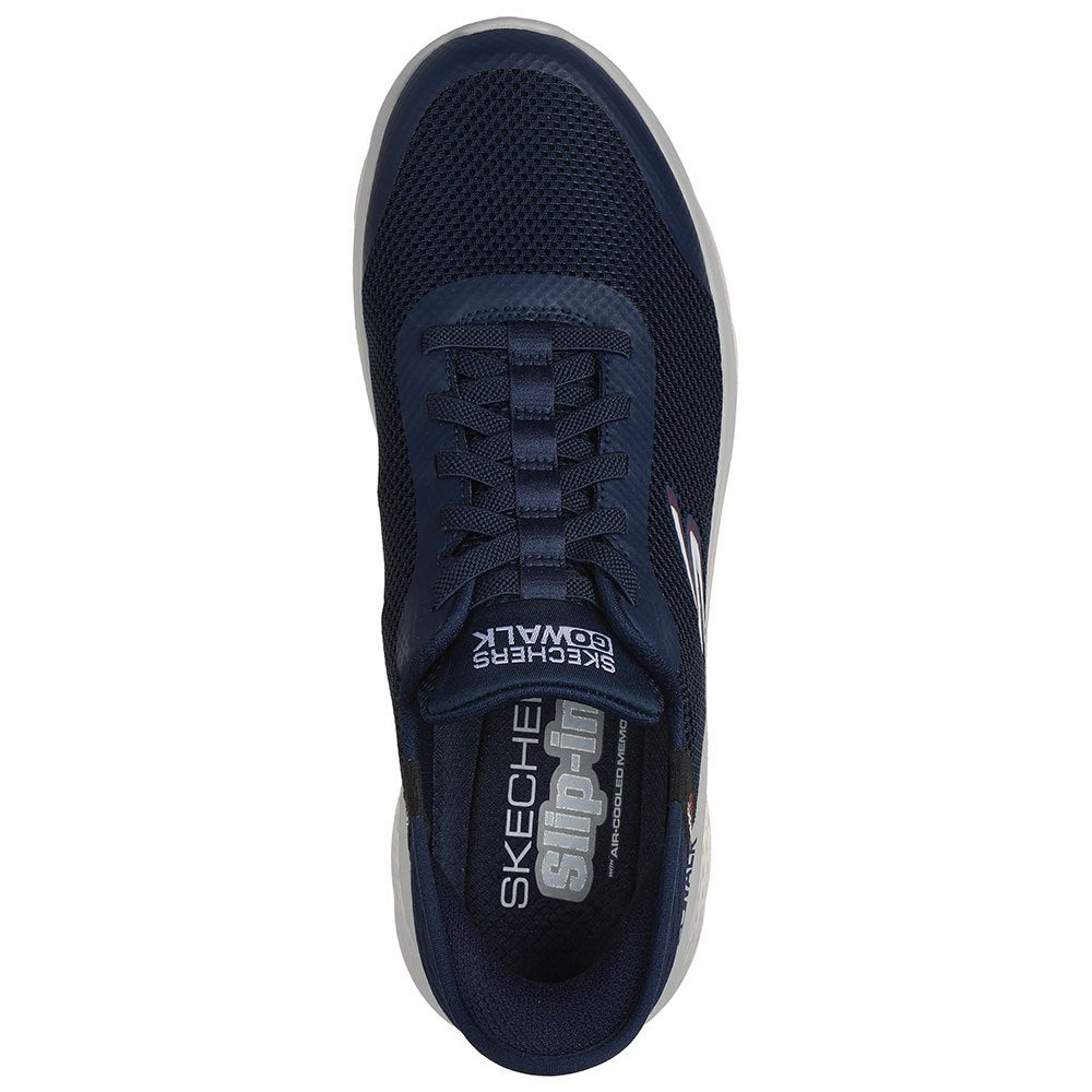 Sneakers "GOwalk Flex" Navy con Slip-Ins e Tomaia in Mesh 