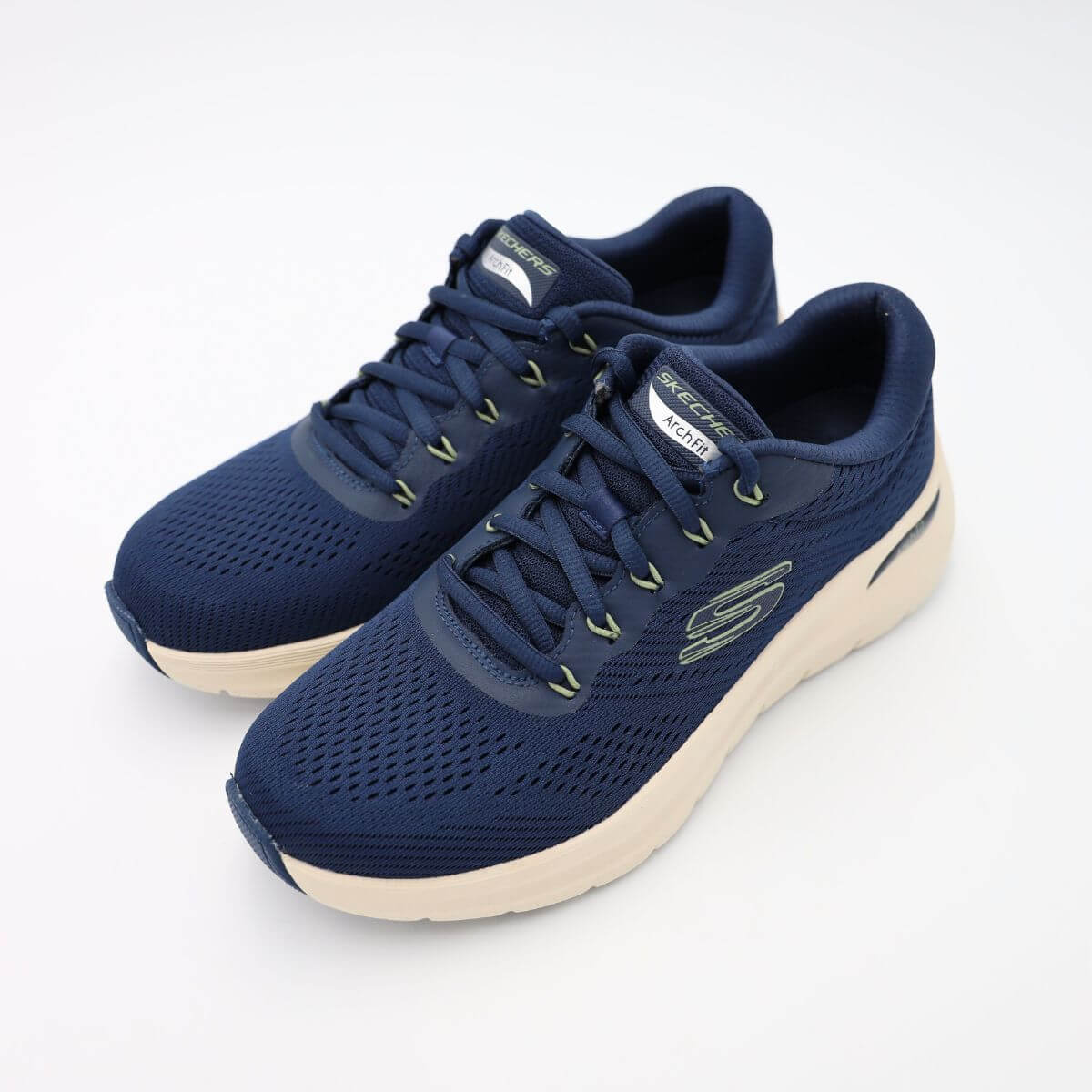 Sneakers "Summits Dazzling Haze" Blu Navy con Finitura Glitterata 