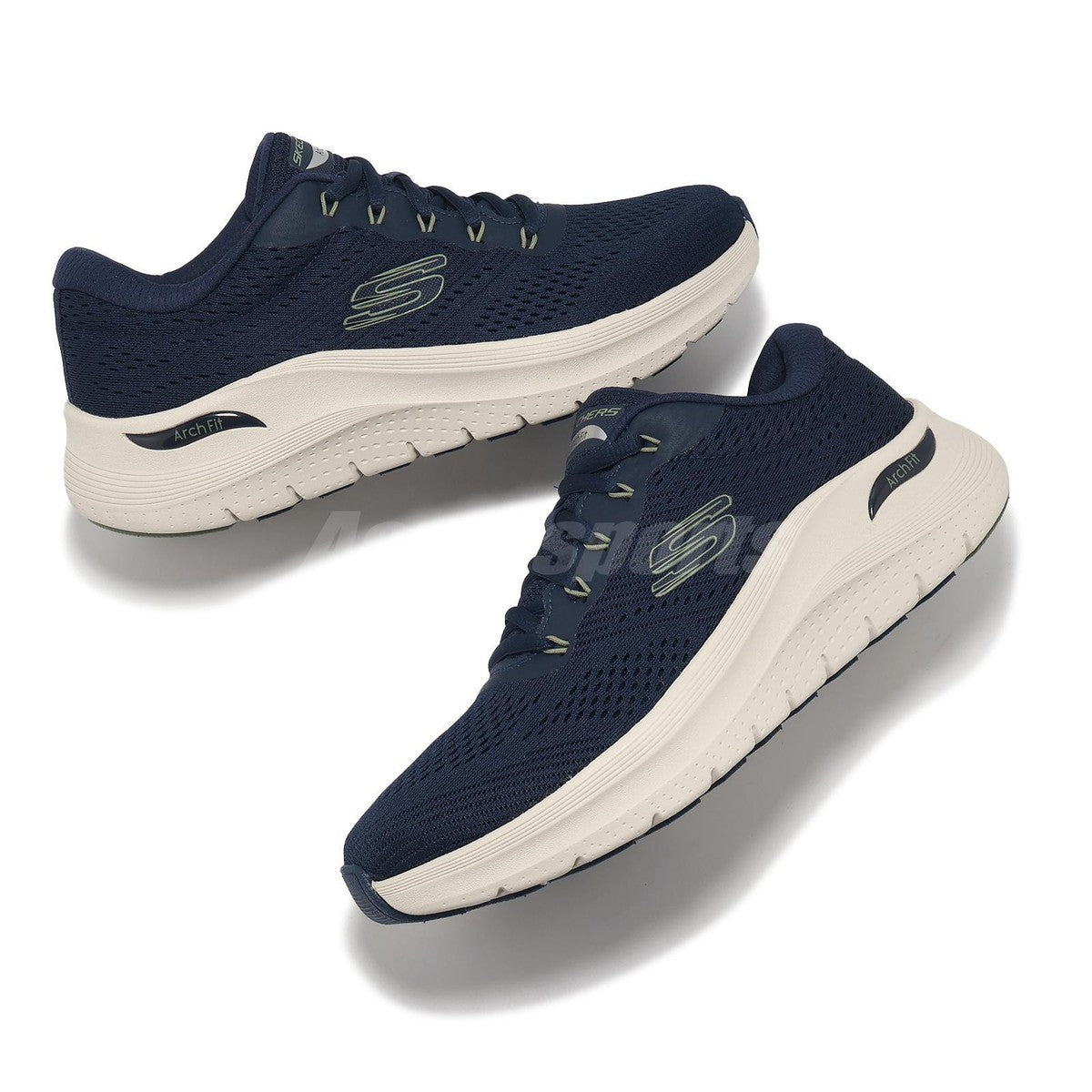 Sneakers "Summits Dazzling Haze" Blu Navy con Finitura Glitterata 