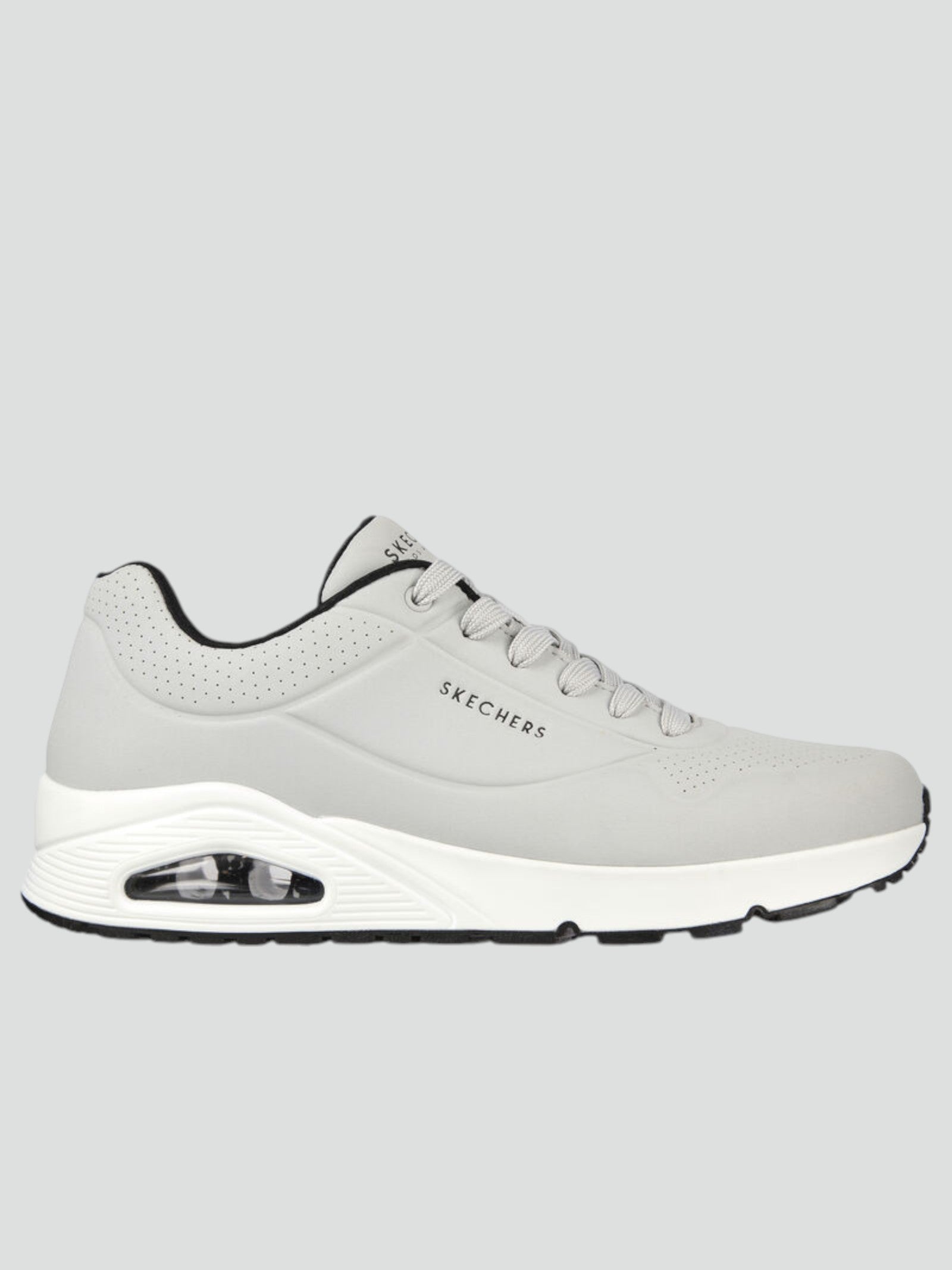 Sneakers "Uno - Stand On Air" grigio con Ammortizzazione Skech-Air® 