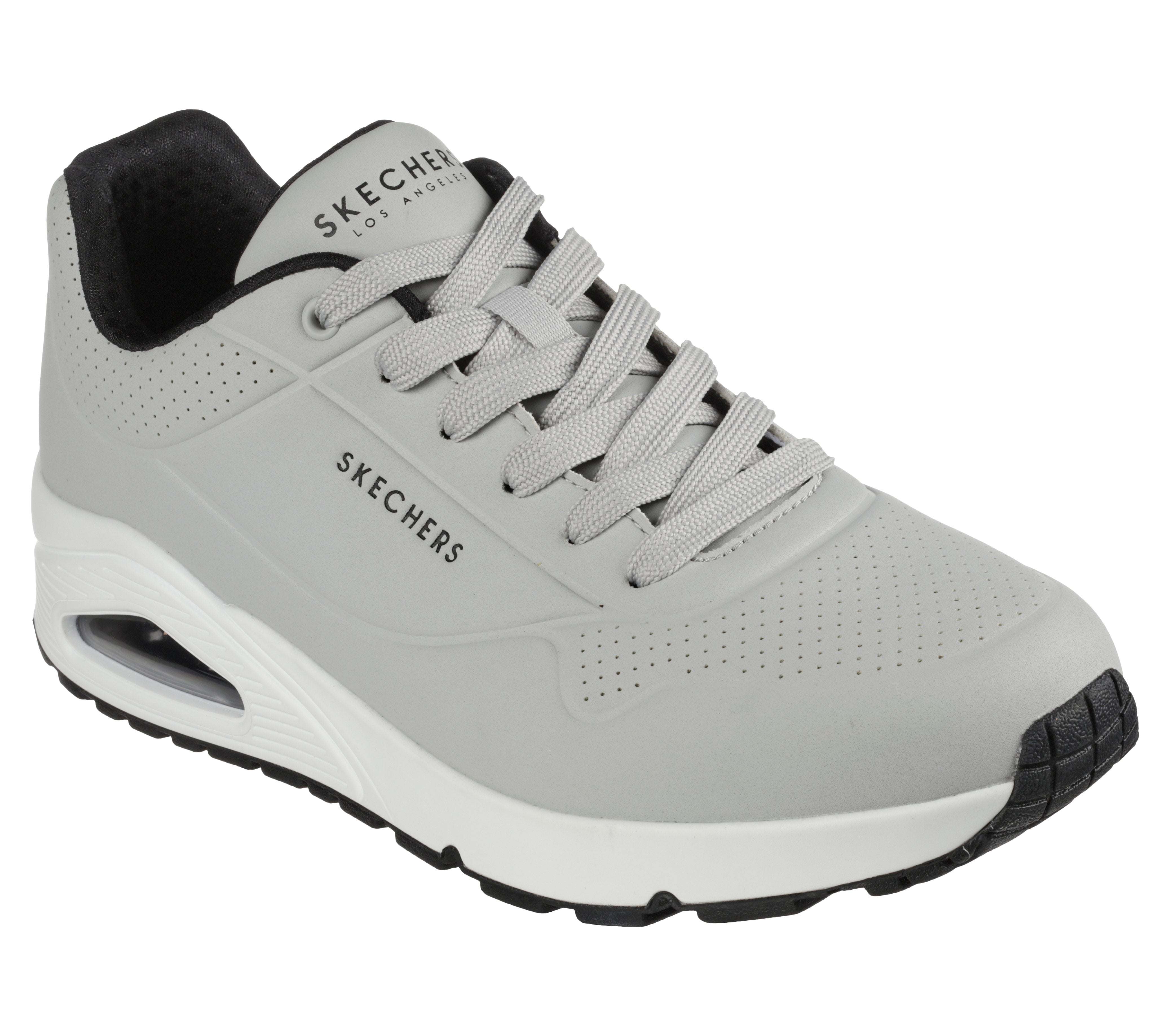 Sneakers "Uno - Stand On Air" grigio con Ammortizzazione Skech-Air® 