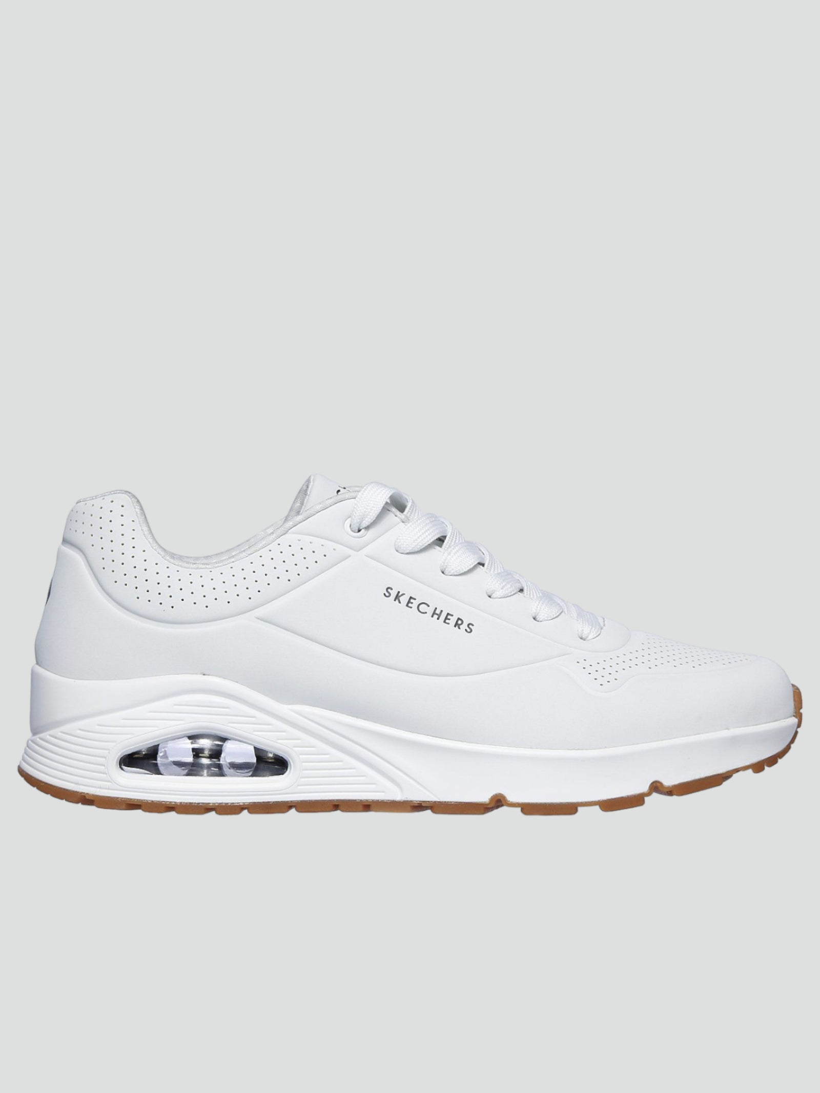 Sneakers Skechers Air Uno Bianche da Uomo con Suola Skech-Air® 