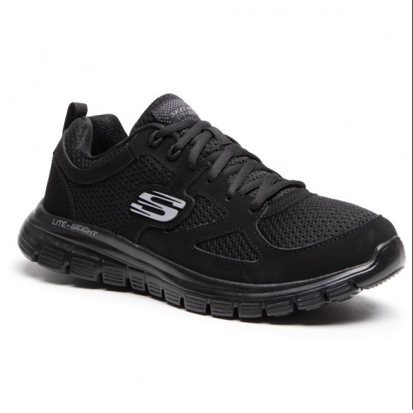 Sneakers Skechers Flex Advantage Nero con Suola Ultra Leggera 