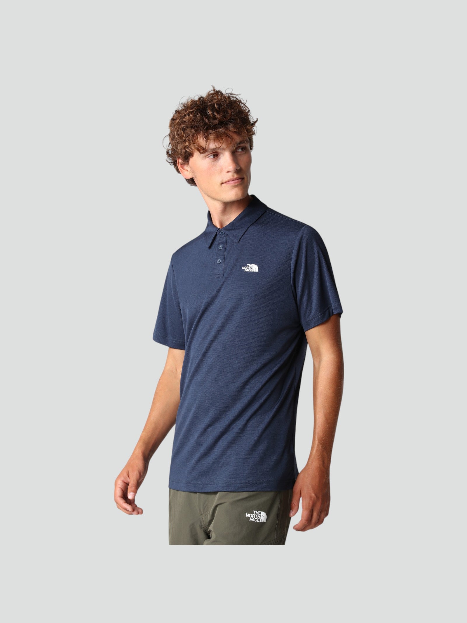 Tanken Polo - Polo Uomo blu in Tessuto Tecnico FlashDry™ 