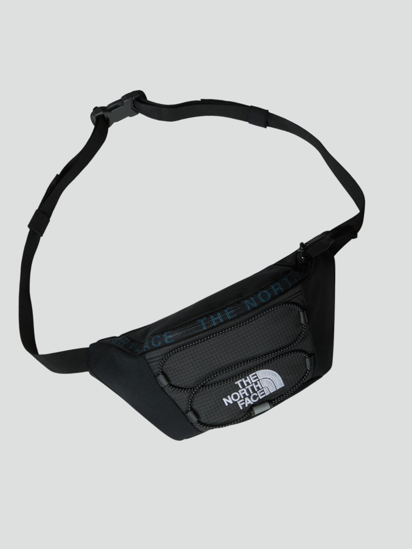 Marsupio "Jester Lumbar" Nero/Grigio con Dettagli Riflettenti 