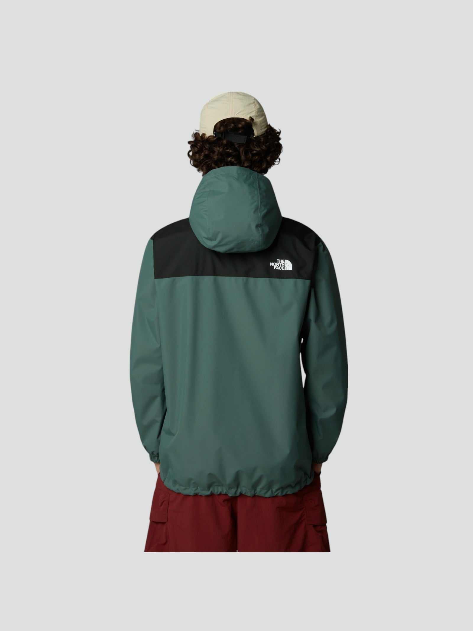 Giubbino Uomo Impermeabile "Antora" Verde in Nylon Riciclato 