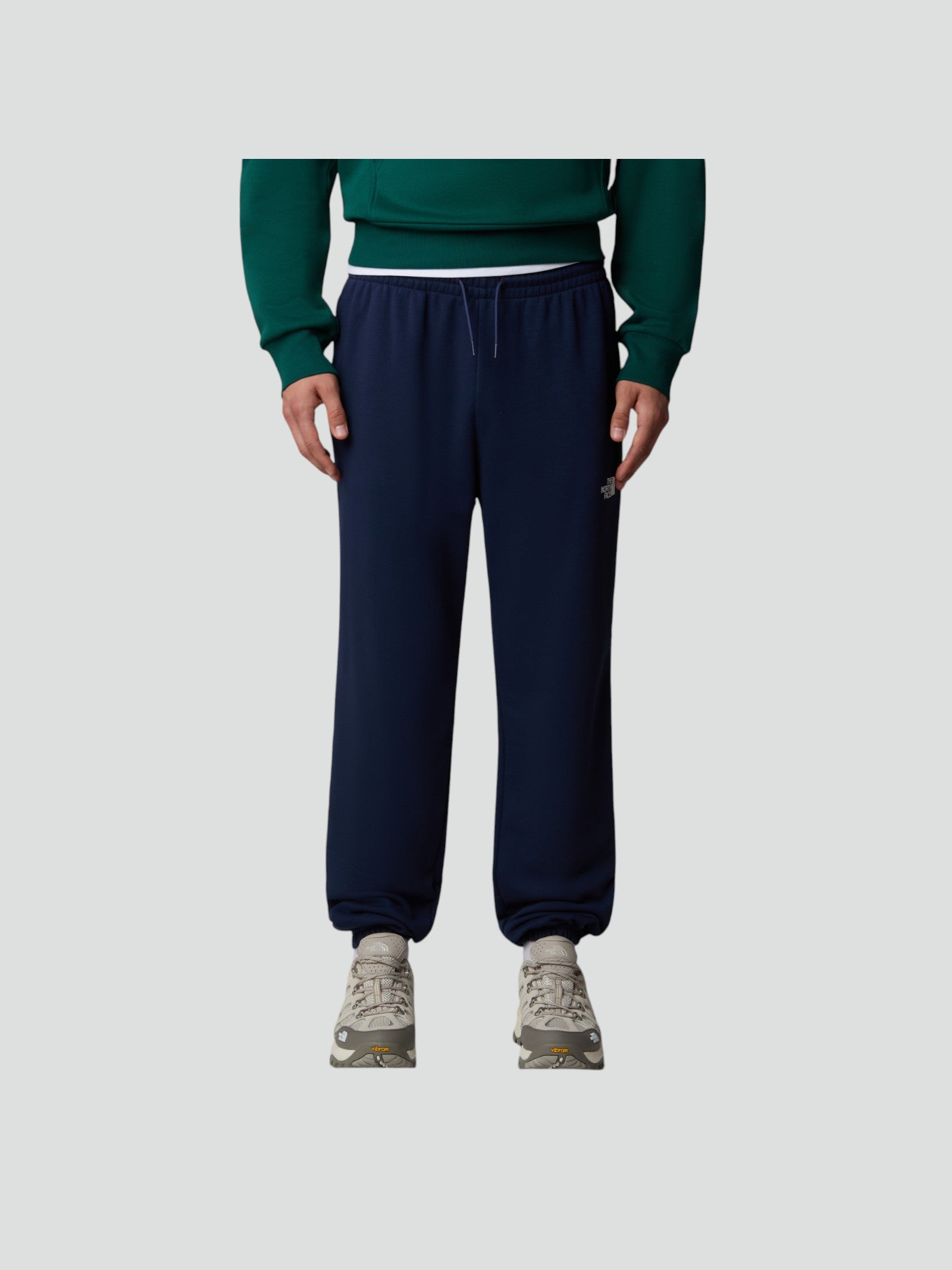Pantaloni Uomo blu con Coulisse e Orlo Elasticizzato 