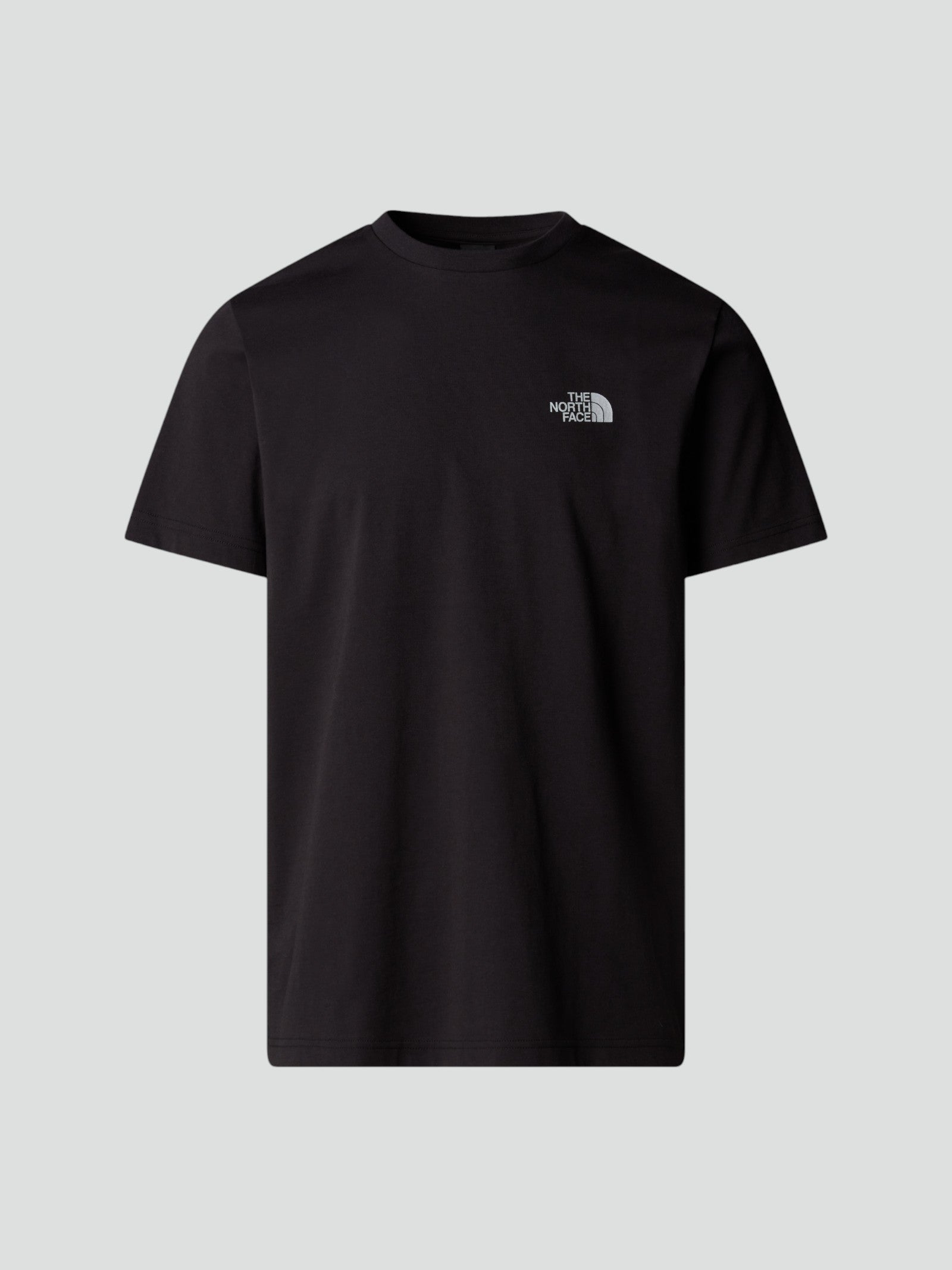 T-shirt Uomo "NSE Reflective Box" Nera con Box Logo Retro 