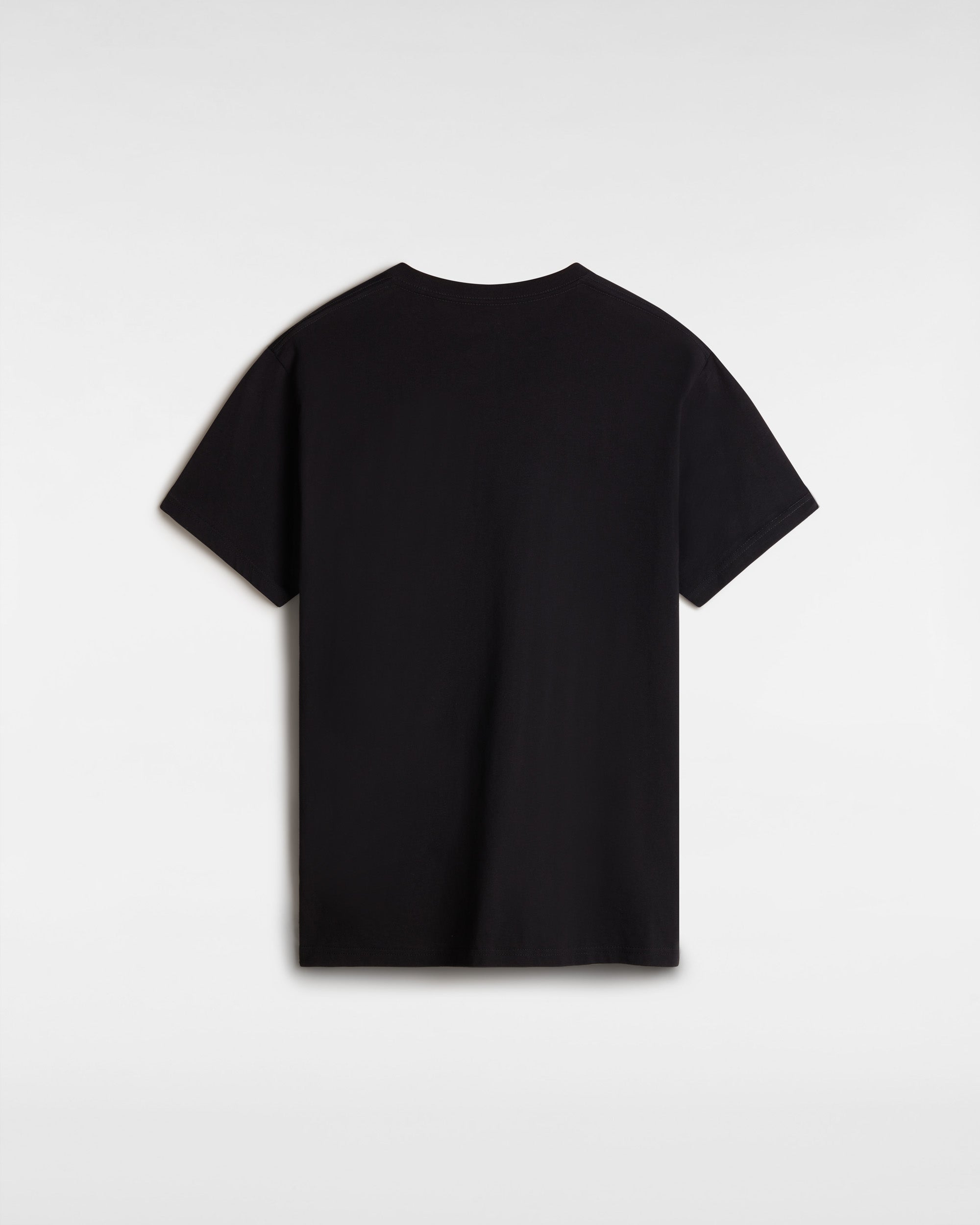 T-shirt Vans Left Chest Logo nera  in Cotone 