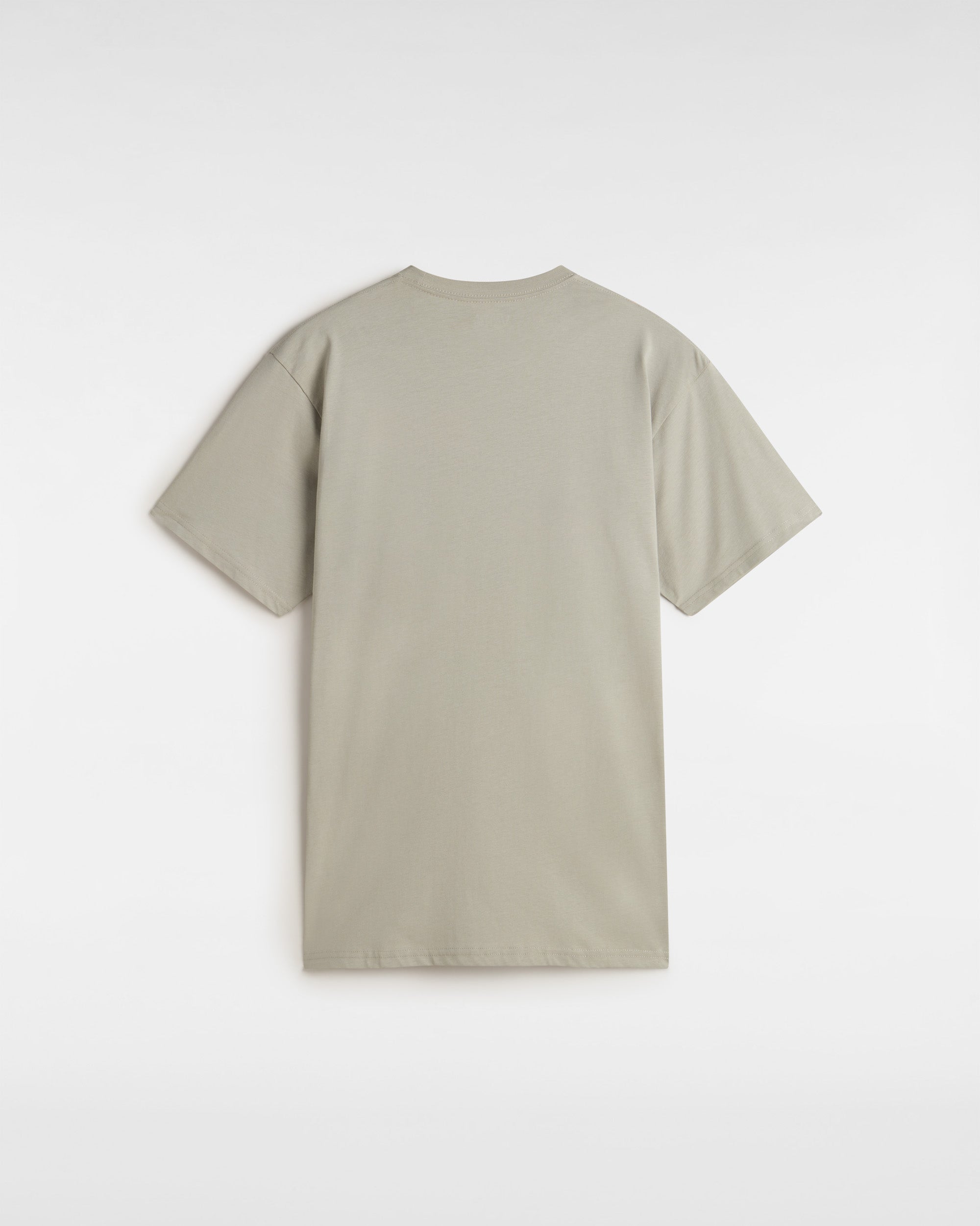 T-shirt Vans Left Chest Logo beige in Cotone 