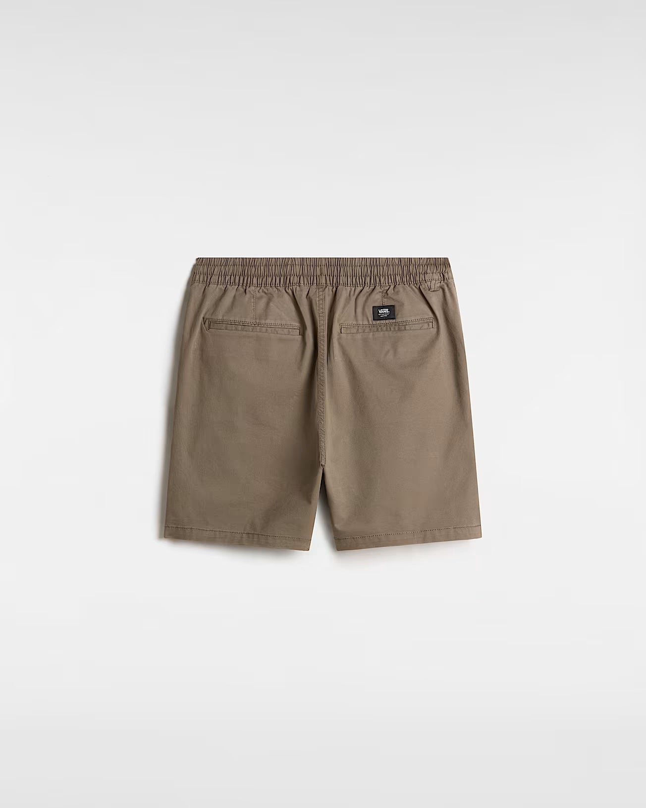Bermuda Vans Range Relaxed marrone in Cotone Bio 