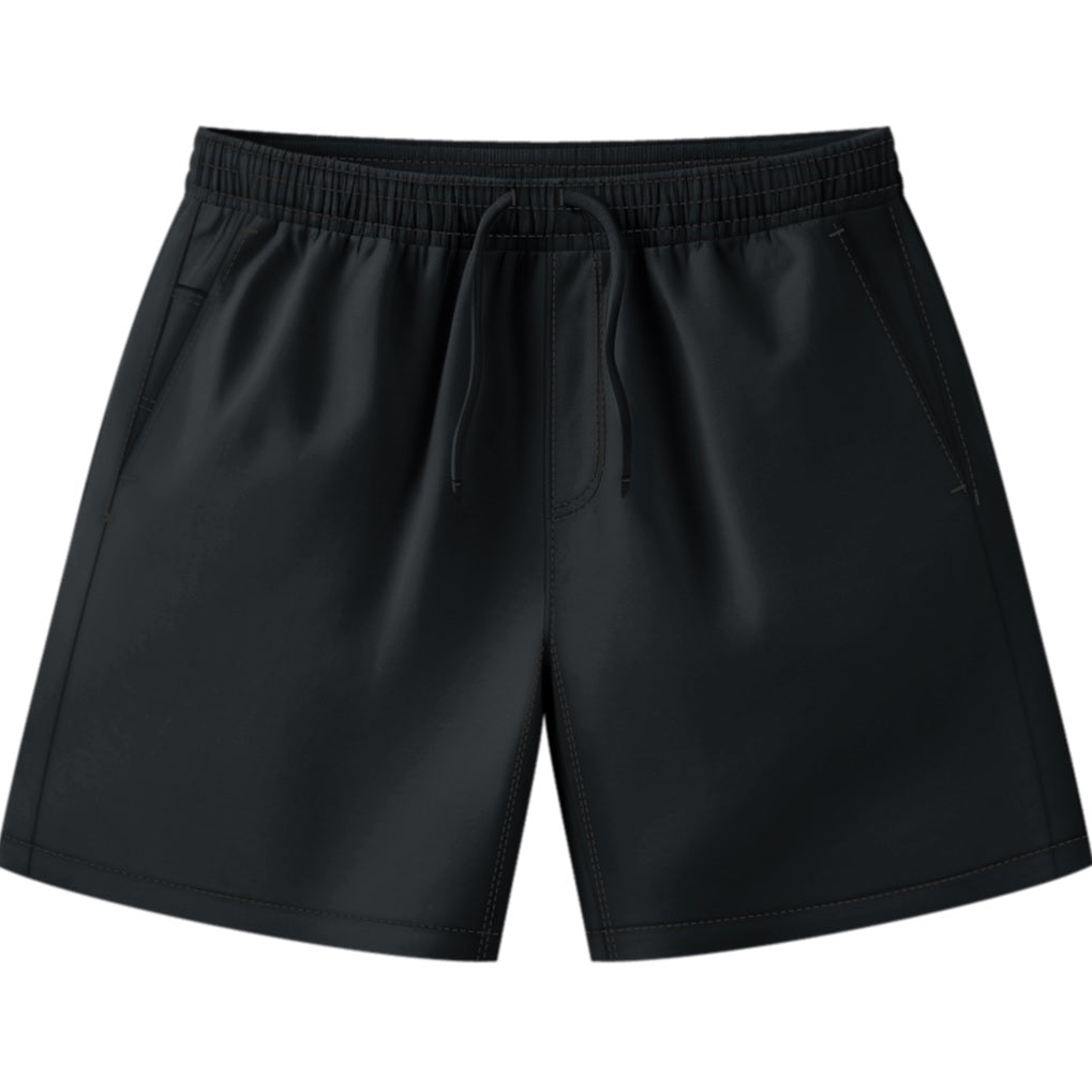 Bermuda Vans Range Relaxed Nero in Cotone Bio 