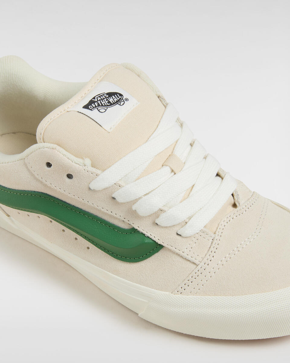 Sneakers Vans Knu Skool Beige/Verde in Suede 