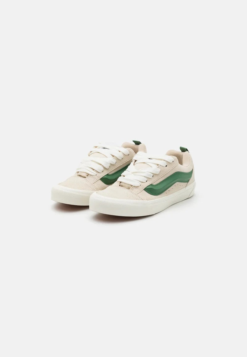 Sneakers Vans Knu Skool Beige/Verde in Suede 