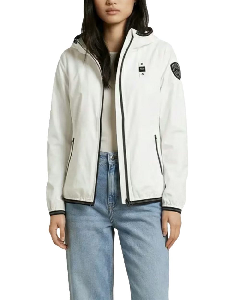 Giubbino BLAUER donna Nay BLDC11095 007110 Bianco<BR/> 