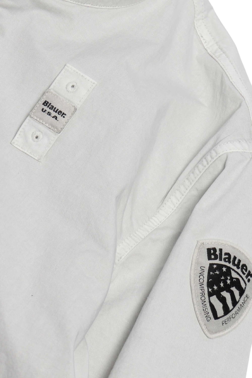 Giubbino Blauer uomo BLUC04139-007449996 Badger Dyed Ghiaccio<BR/> 