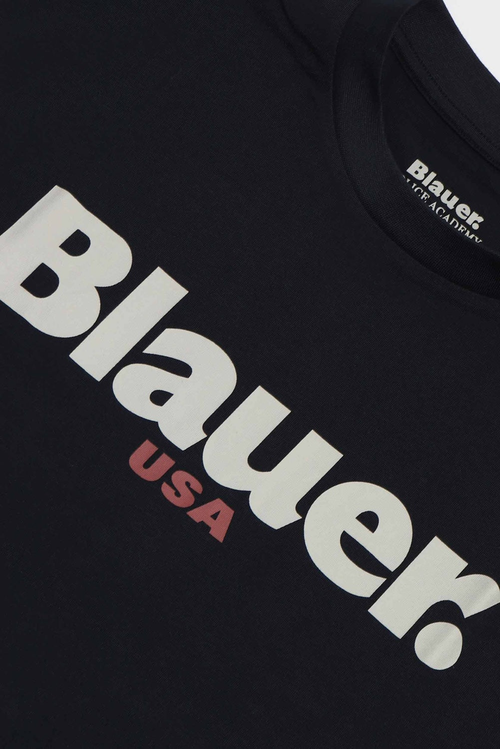T-shirt Blauer uomo BLUH02300-007439999 Ernst Nero <BR/> 