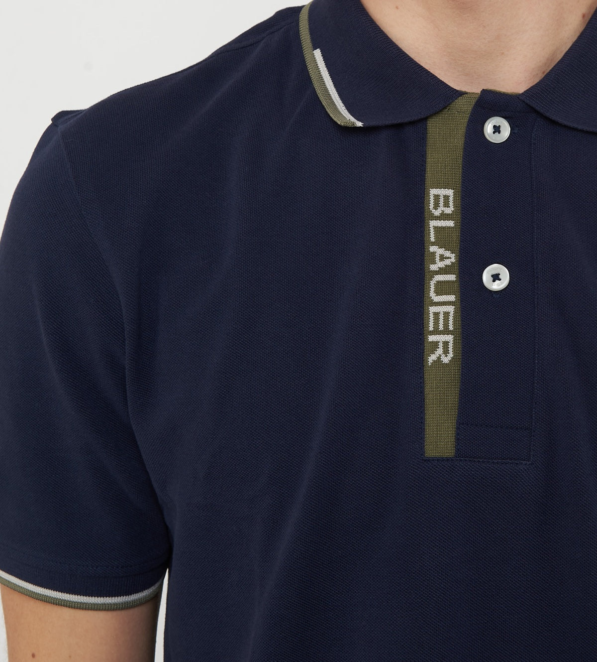 Polo BLAUER uomo BLUT02295 006801 888 blu 