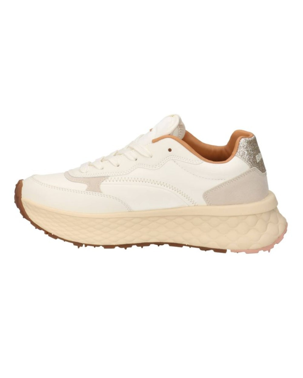 Sneakers Blauer donna LYNN01LESCREAM crema <BR/> 