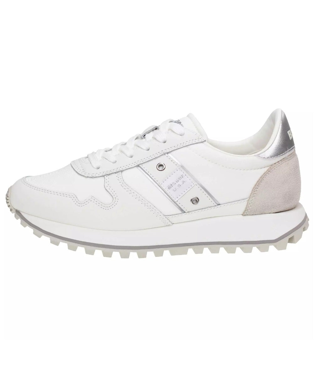 Sneakers Blauer donna millen 03 MILLEN03 NYMWHISIL Bianco Grigio 
