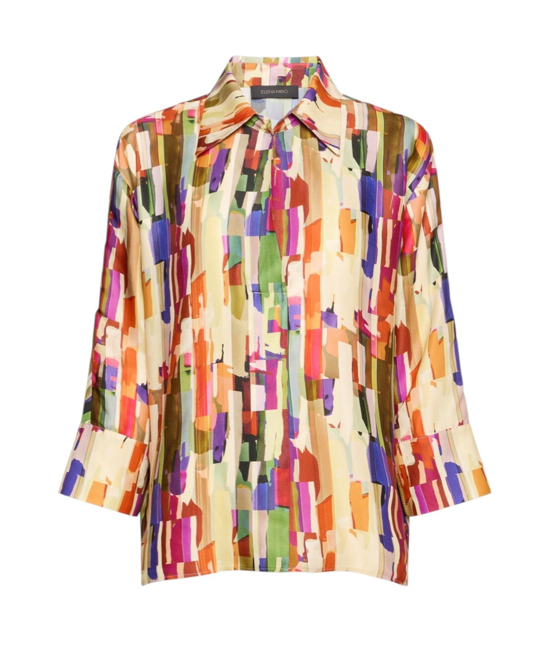 polo twill stampato donna 
