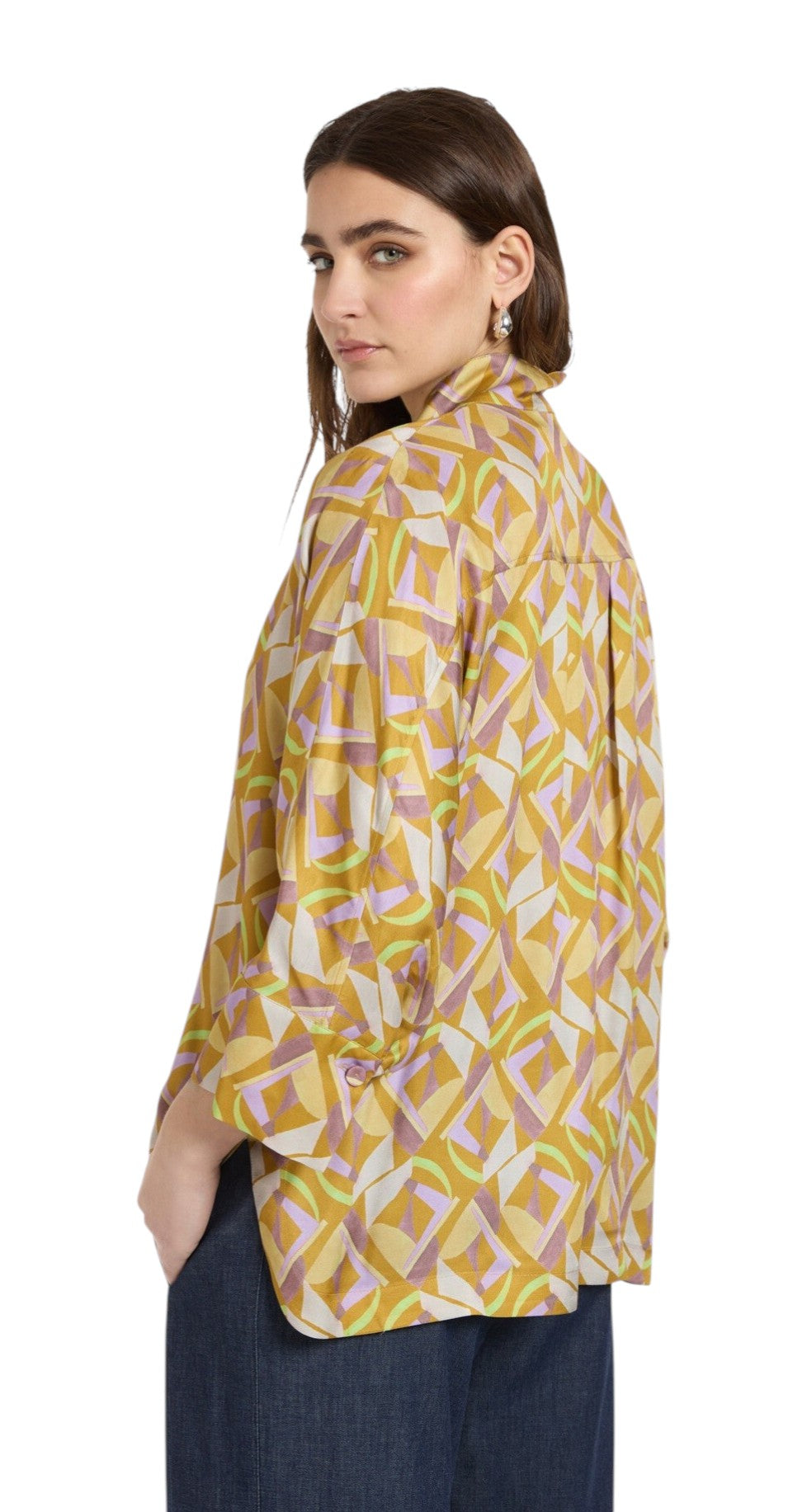 Blusa Elena Mirò donna 2153Z200040N 001 Senape<BR/> 