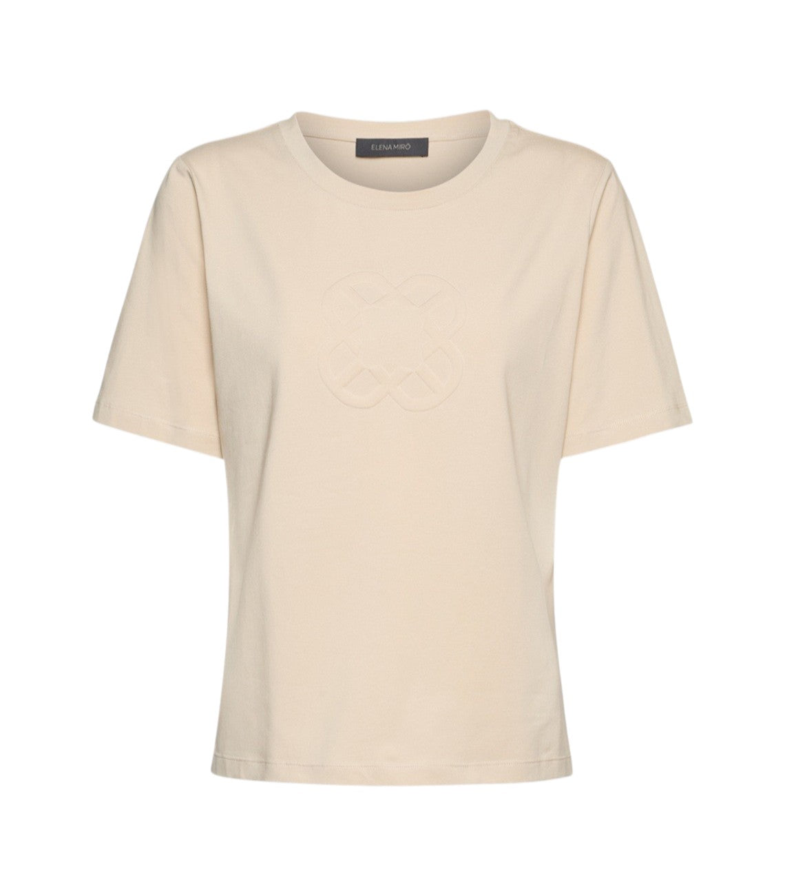 T-shirt Elena Mirò donna G071Z000590N 002 Online Selection Beige<BR/> 