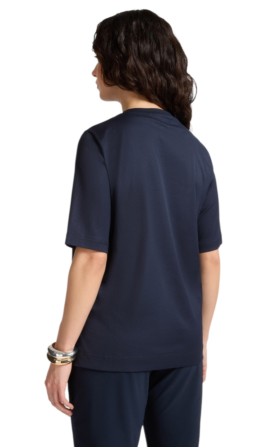 T-shirt Elena Mirò donna G079Z000598N 034 Online Selection Blu<BR/> 