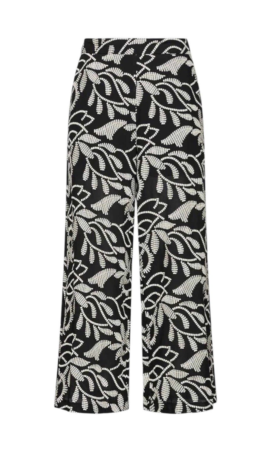 Pantalone Elena Mirò donna P002P000488N 001 Performance Nero Bianco<BR/> 