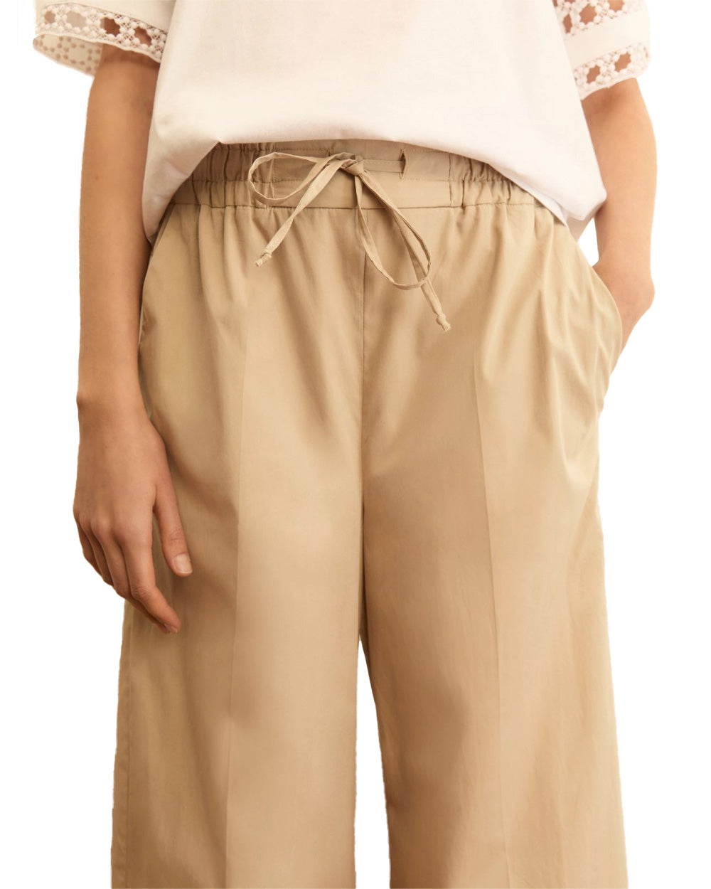 Pantalone EMME DI MARELLA donna CALAO Beige 