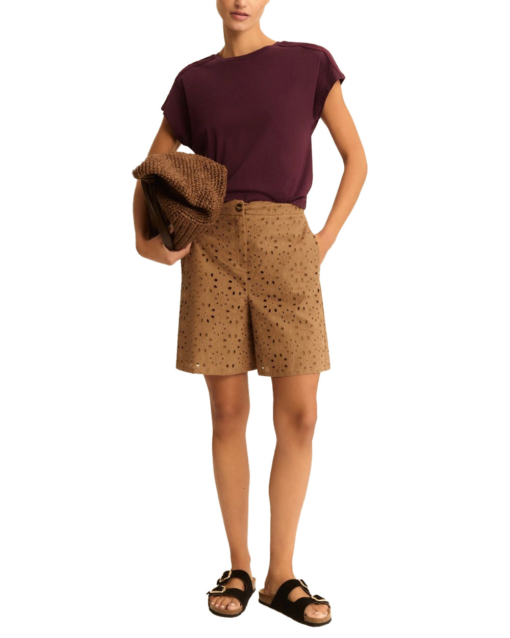 T-shirt EMME DI MARELLA donna CHIFFON Ametista 