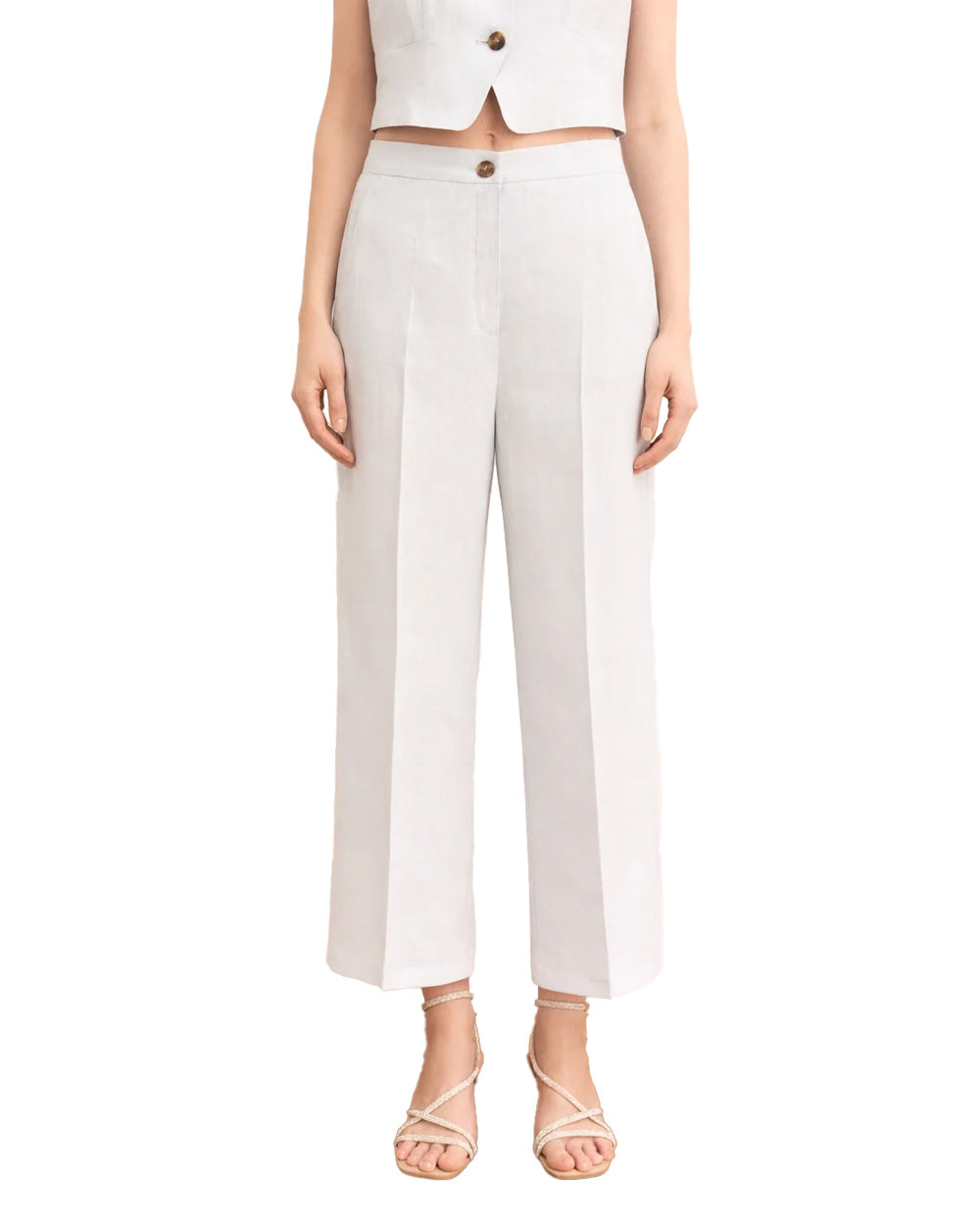 Pantalone EMME DI MARELLA donna CLAVA Bianco 