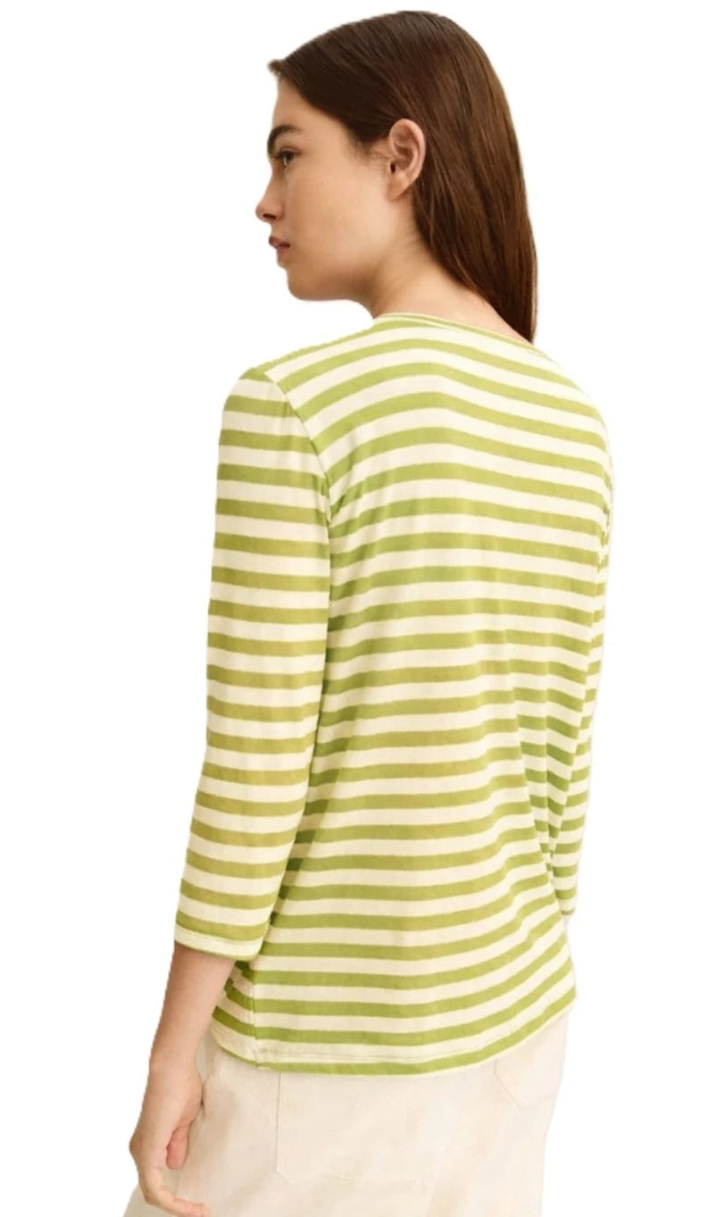 T-shirt Emme di Marella donna COSETTA001 Righe Verde 