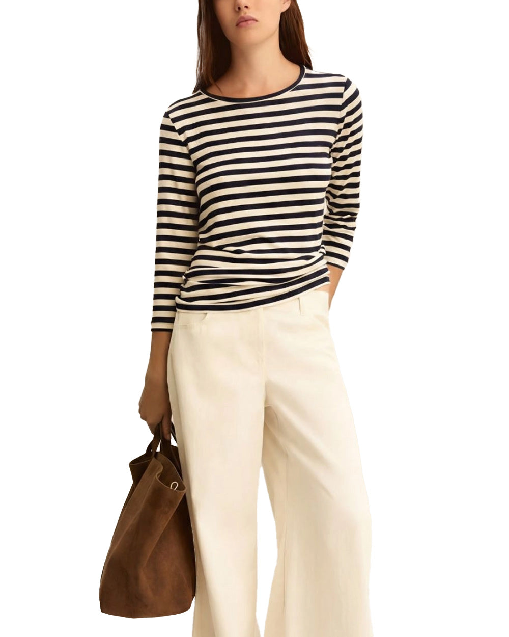 T-shirt EMME DI MARELLA donna COSETTA Riga blu 