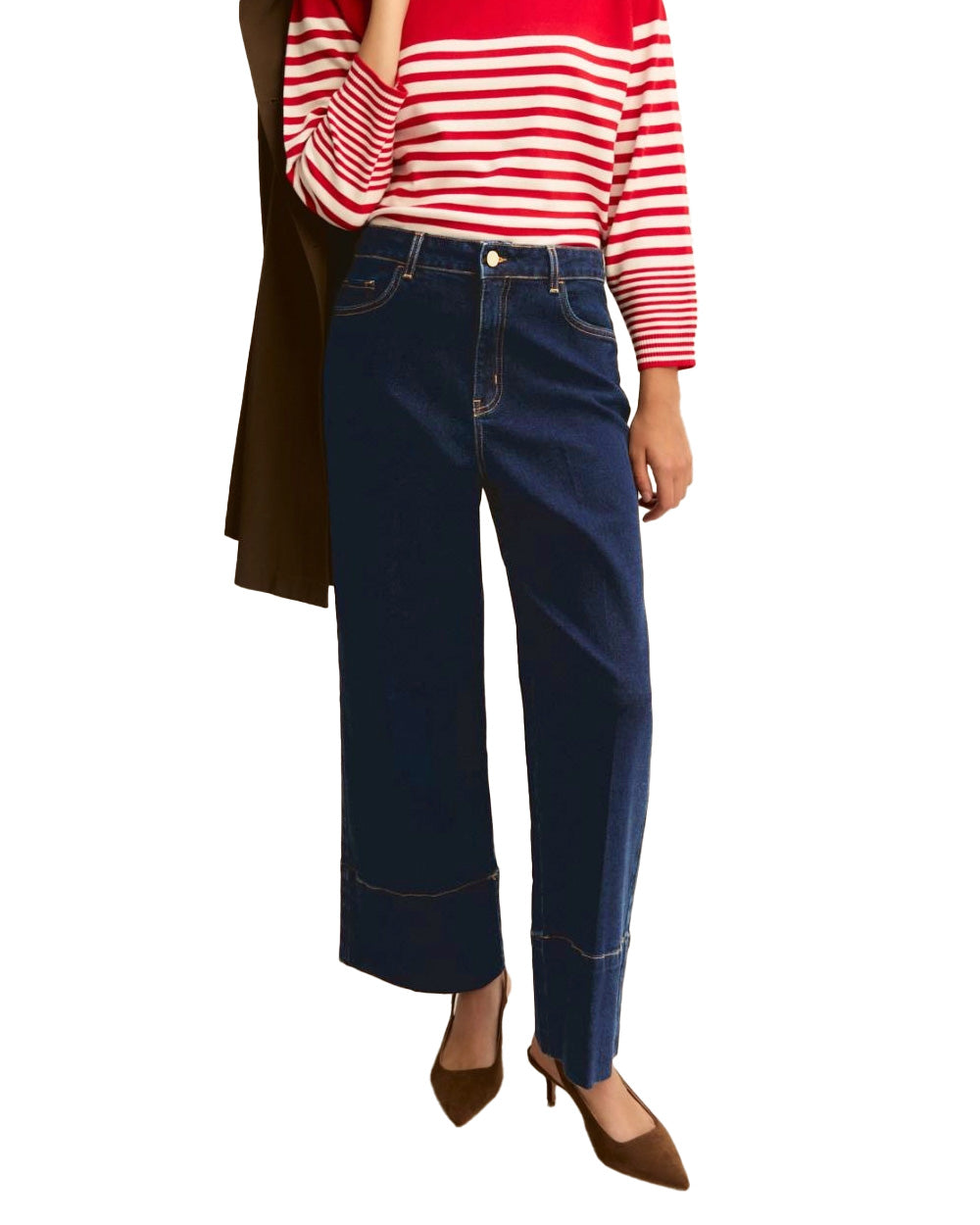 Jeans EMME DI MARELLA donna CROPPED Blu 