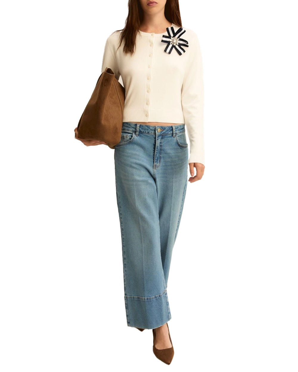 Jeans EMME DI MARELLA donna CROPPED Blu chiaro<BR/> 