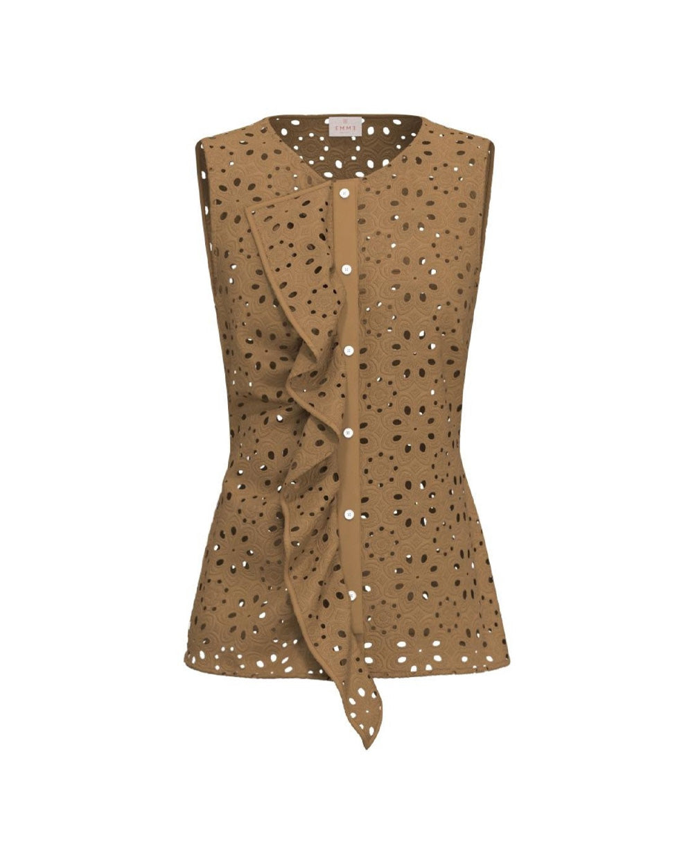 Camicia EMME DI MARELLA donna GRADI Cammello 