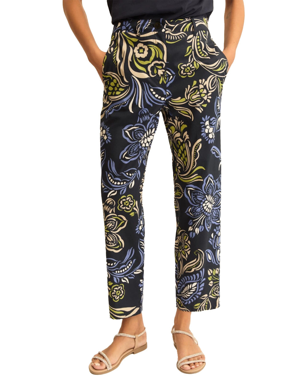 Pantalone EMME DI MARELLA donna PEPLO Blu 