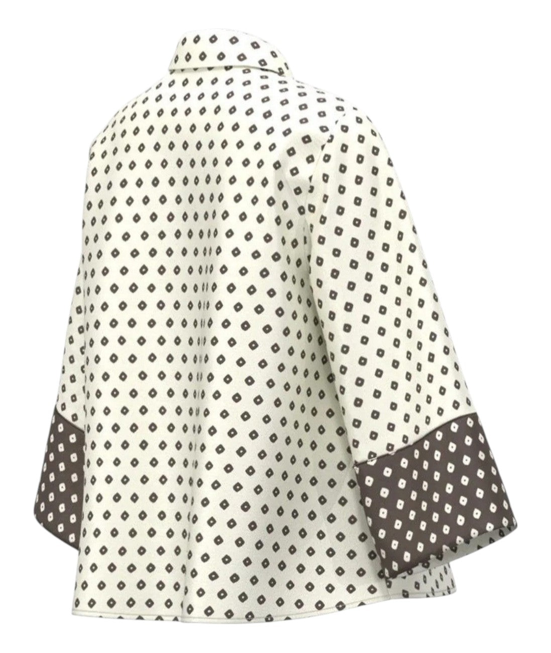 Camicia Emme di Marella donna SEVERO007 fantasia con rombi Burro<BR/> 
