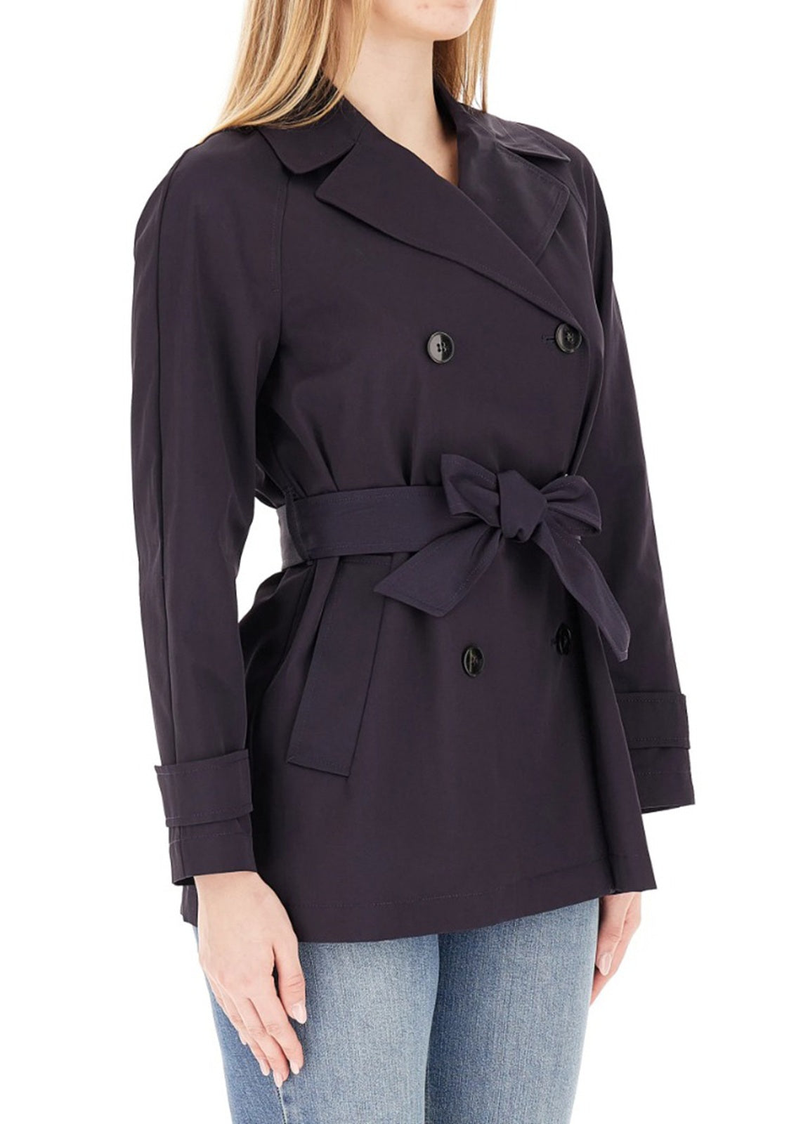 Trench Emme di Marella donna SOTTILE 008 Blu<BR/> 