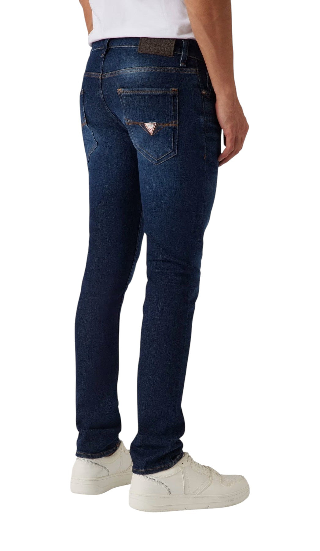 Jeans Guess uomo M2YAN1D4Q41 2CRD Miami skinny Blu scuro<BR/> 