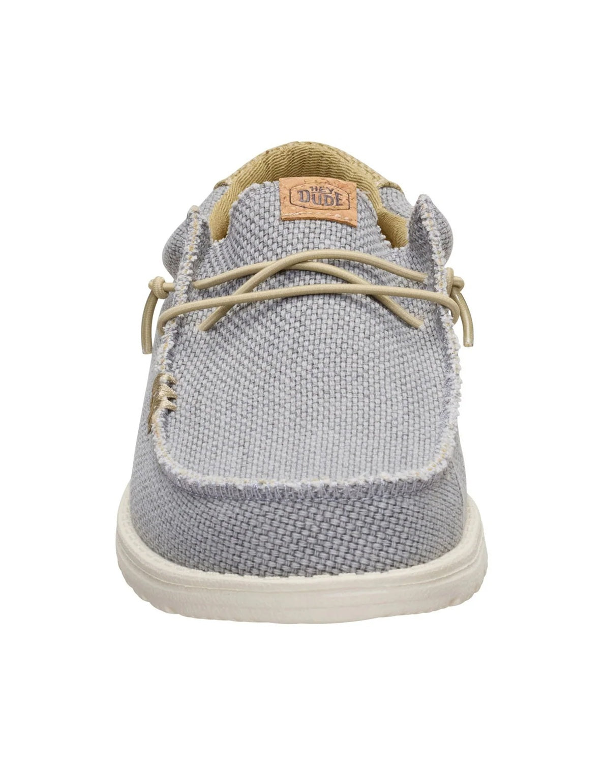 Mocassini Hey Dude uomo 40003 3CF Wally Braided Gray Grigio<BR/> 