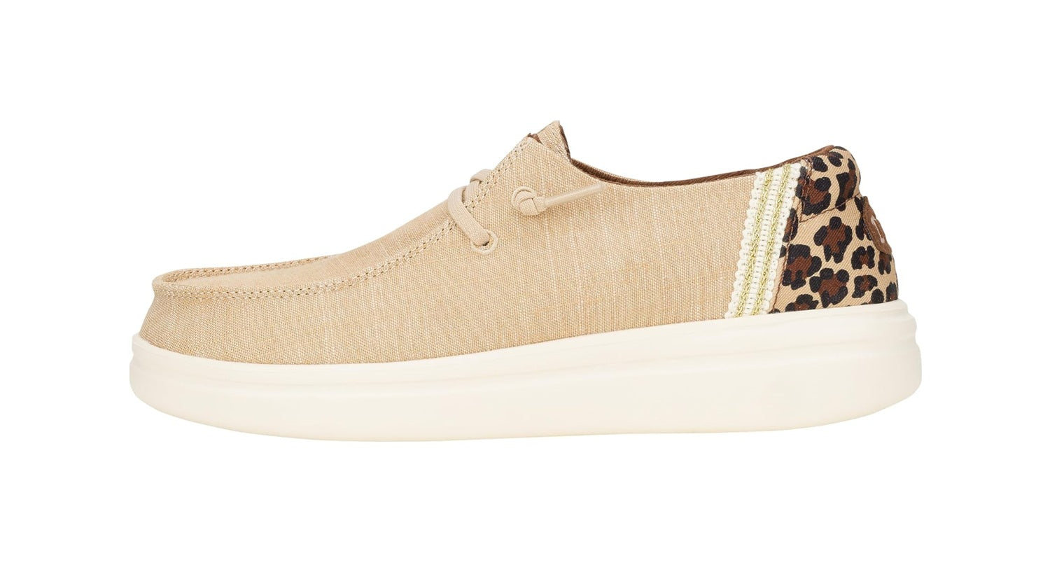 Mocassini Hey Dude donna 43780 2UG Wendy Rise Animal Tan Beige<BR/> 