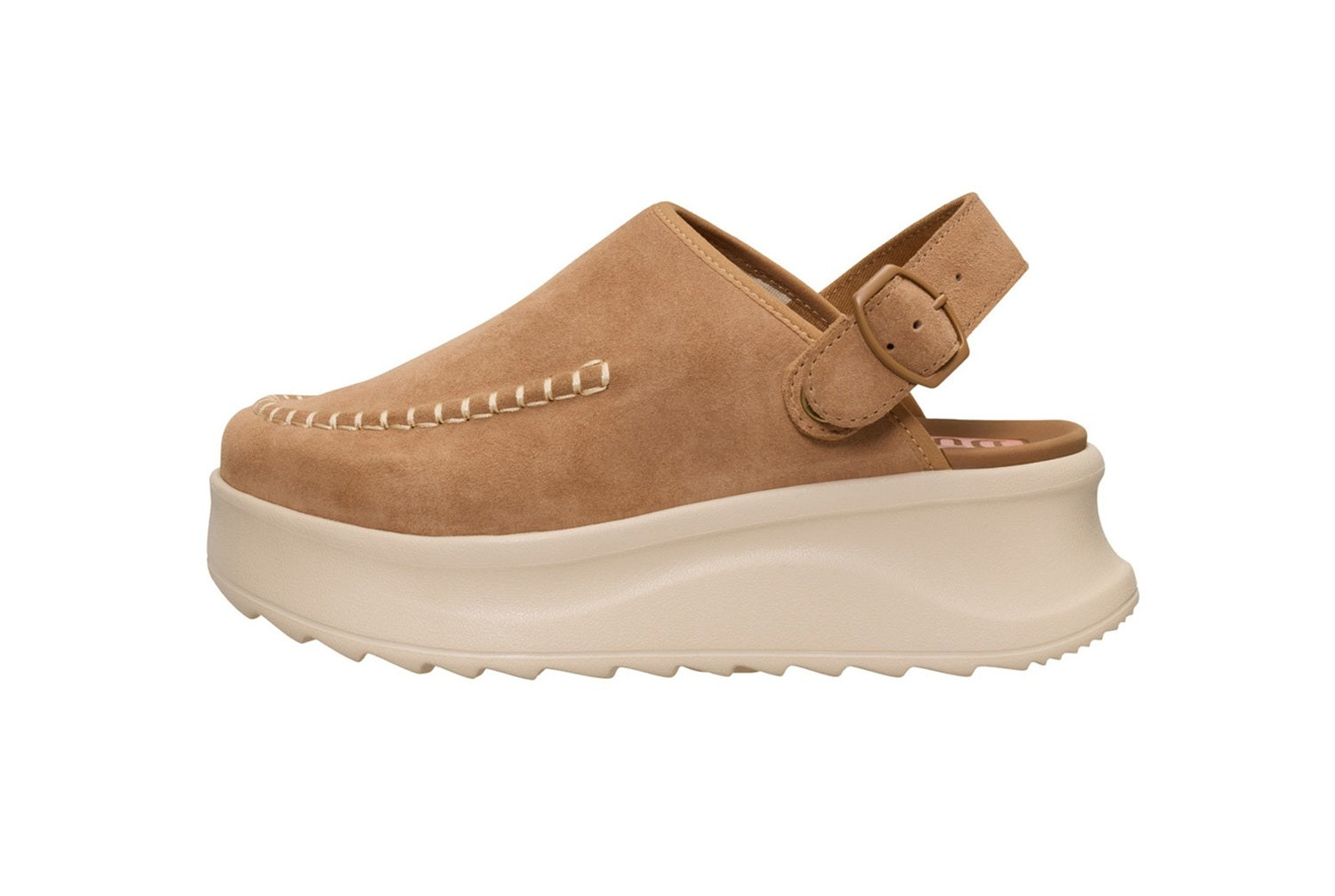 Sandali Hey Dude donna 40003 256 Delray Clog Suede Tan Marrone chiaro<BR/> 