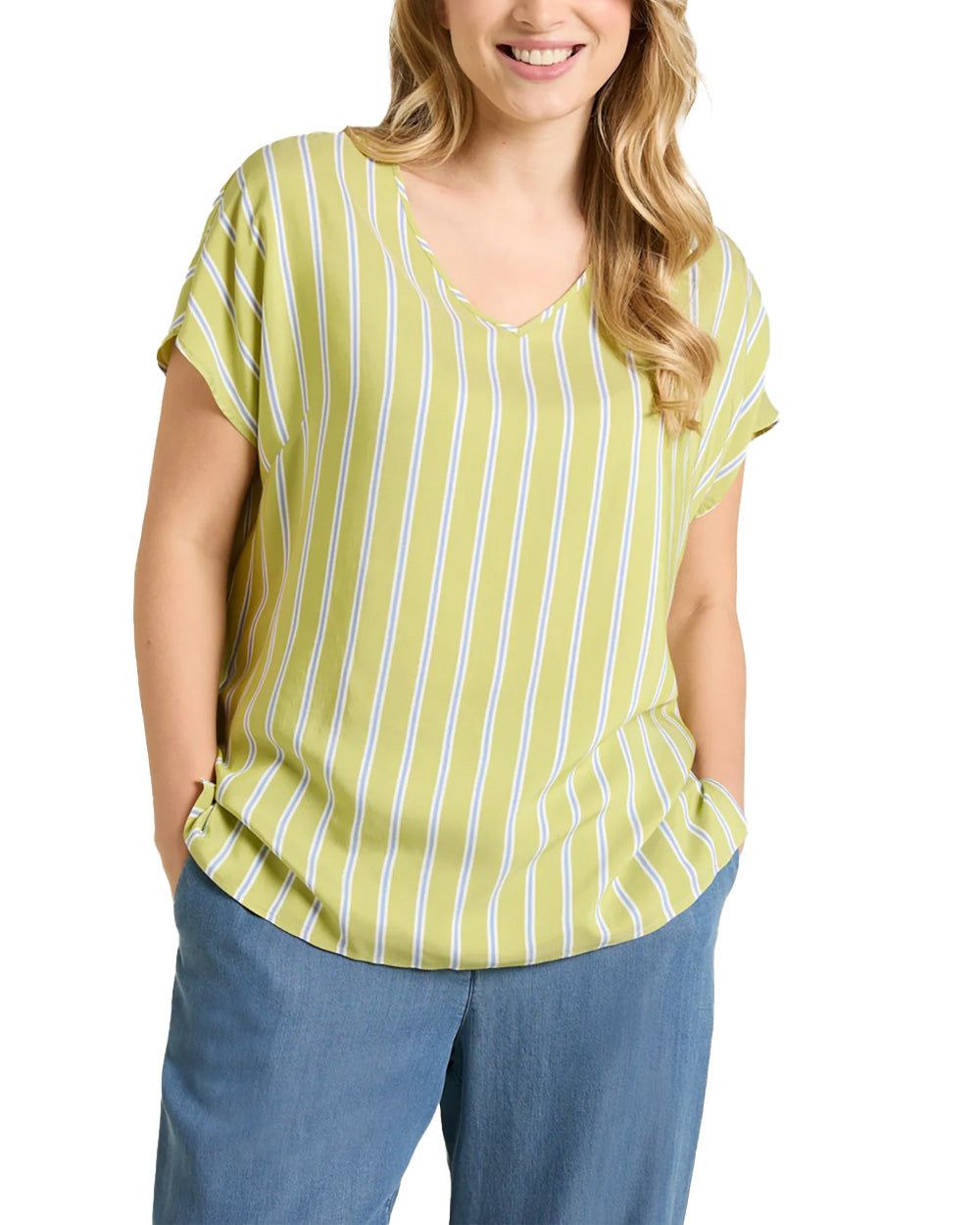 Blusa LUISA VIOLA donna 2003F001875N Lime 